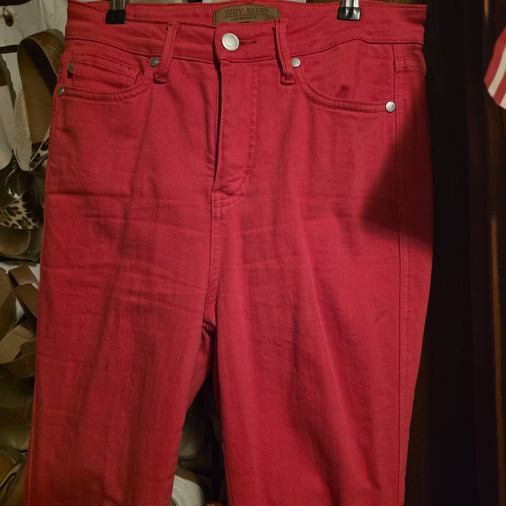 Judy Blue Red Jeans